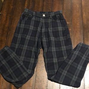 Brandy Melville plaid pants